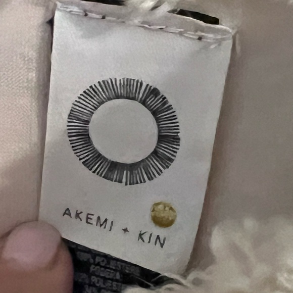 Anthropologie Akemi + Kin Alonna Teddy Layering Vest Cream Off White Sherpa OS - Picture 9 of 13